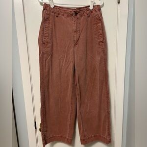 old navy cute pink wide leg pants